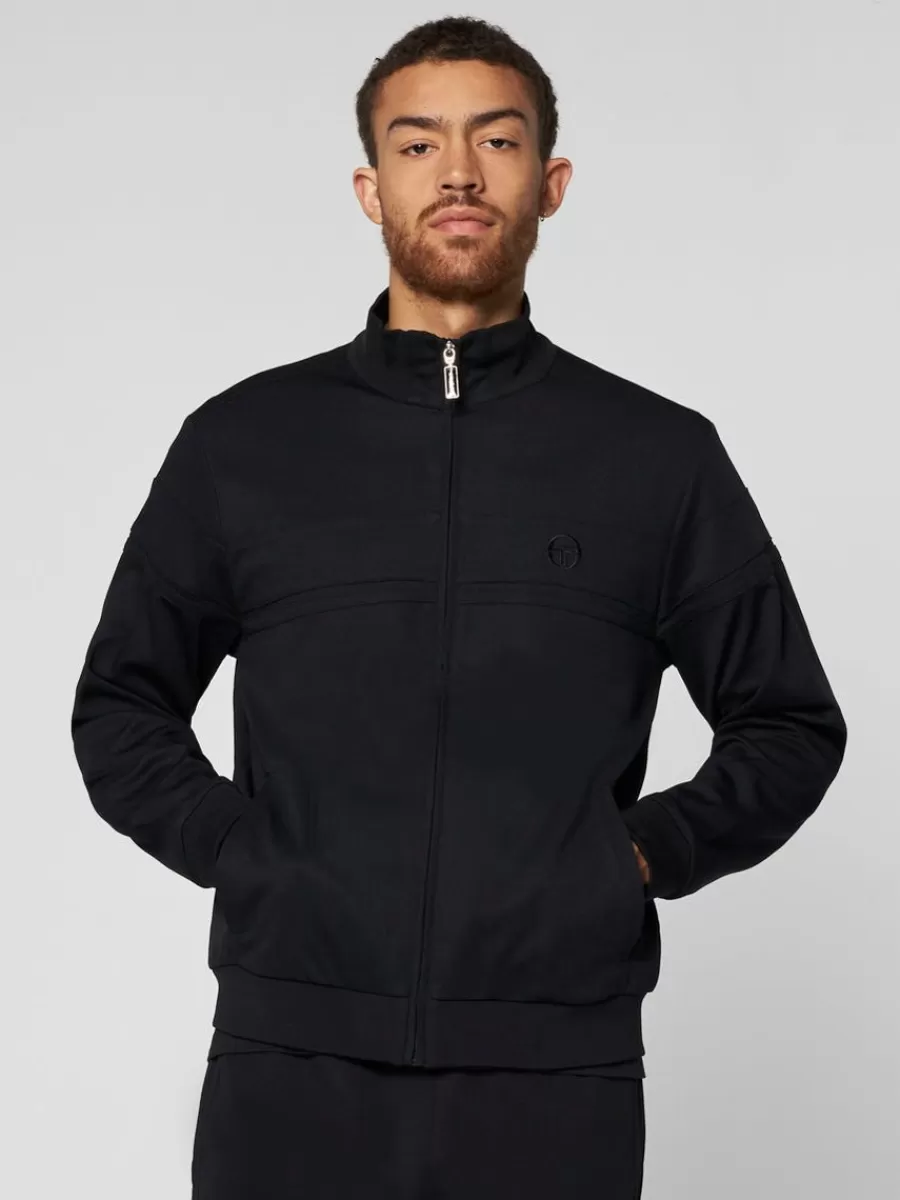 View All>Sergio Tacchini Damarindo Track Jacket- Black/ Black