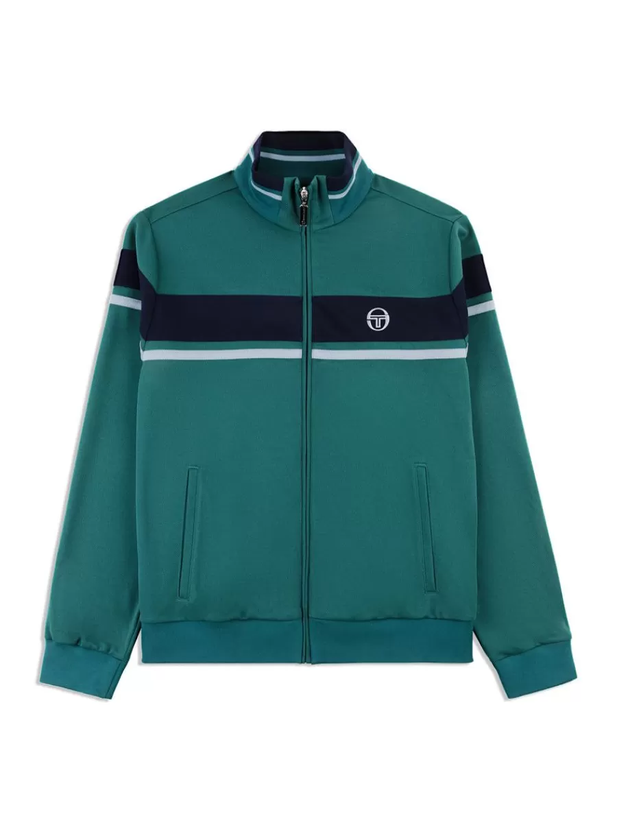 Jackets>Sergio Tacchini Damarindo Track Jacket- Pacific