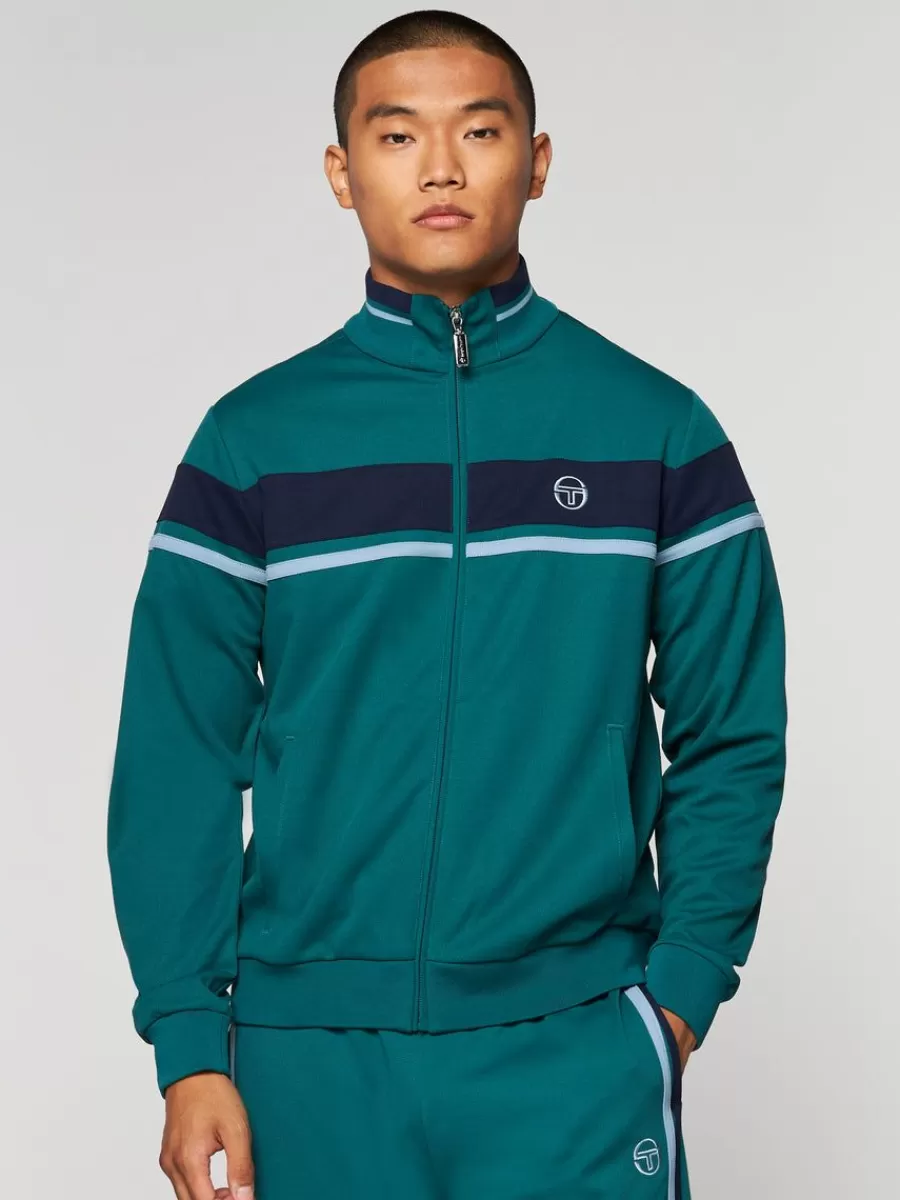 Jackets>Sergio Tacchini Damarindo Track Jacket- Pacific