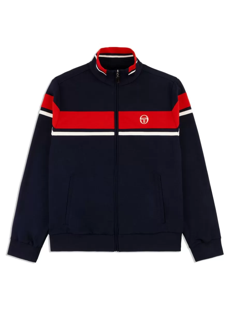 Jackets>Sergio Tacchini Damarindo Track Jacket-Maritime Blue