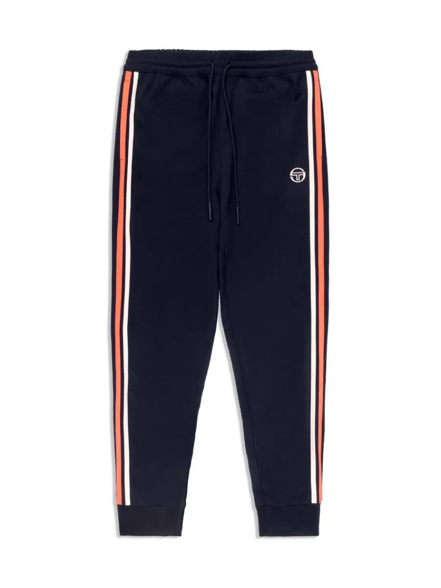 View All>Sergio Tacchini Damarindo Track Pant Archivio- Gardenia/ Maritime Blue