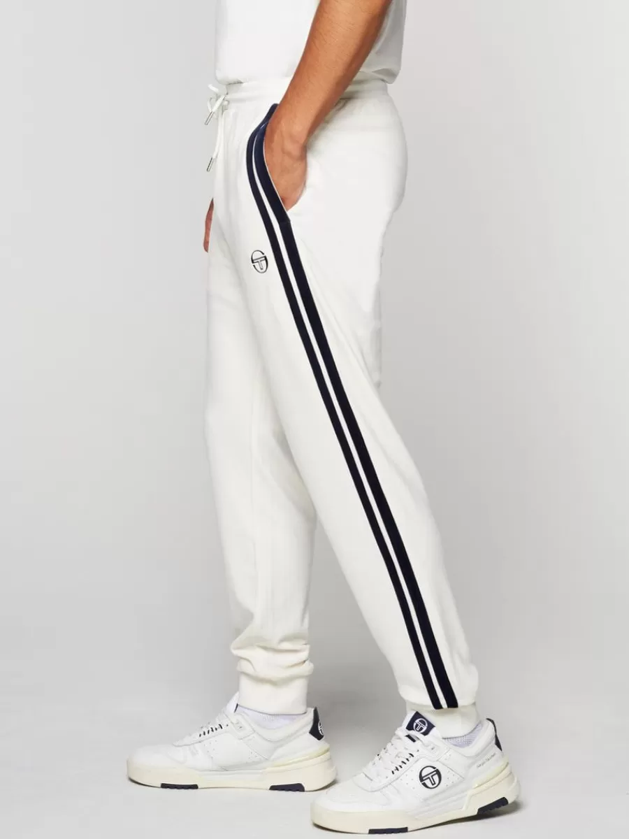 Velour>Sergio Tacchini Damarindo Velour Track Pant- Gardenia