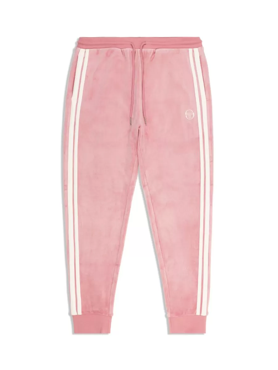Pants And Sweatpants>Sergio Tacchini Damarindo Velour Track Pant- Polignac