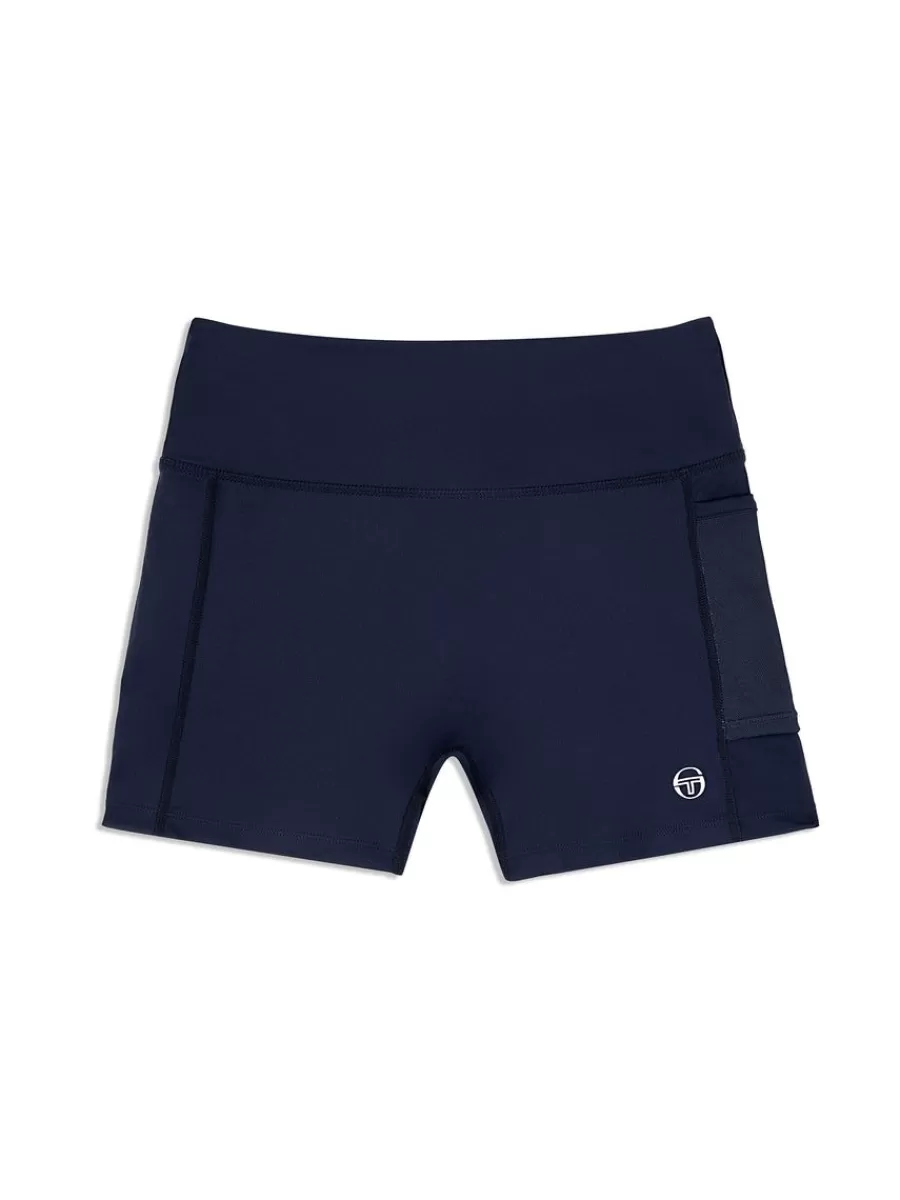 View All>Sergio Tacchini Elisa Tennis Short- Maritime Blue