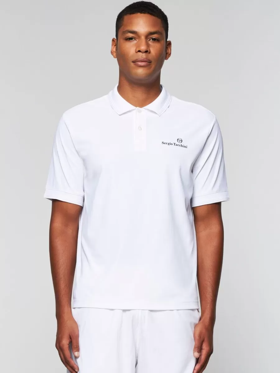 Matching Separates>Sergio Tacchini Foro Polo- Brilliant White
