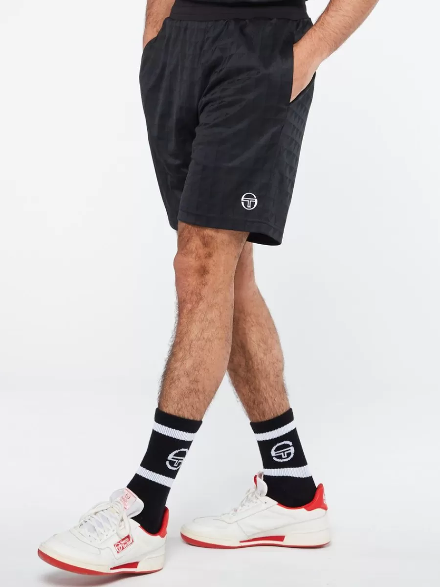 For The Court>Sergio Tacchini Geo Short-Black
