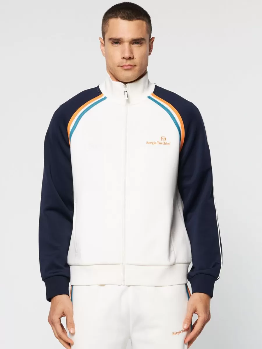 Jackets>Sergio Tacchini Ghibli Track Jacket Archivio- Gardenia