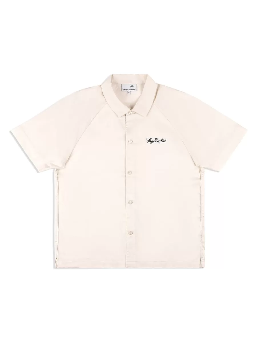Matching Separates>Sergio Tacchini Giorgio Lounge Shirt- Gardenia