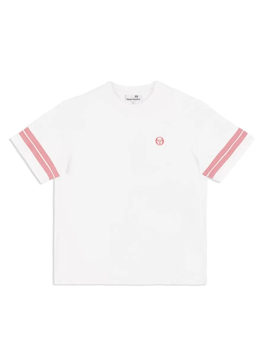 T-Shirts>Sergio Tacchini Grello T-Shirt- White