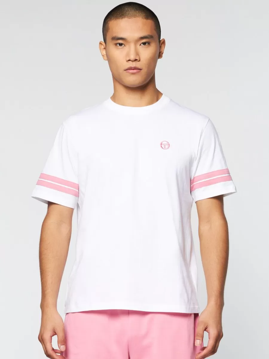 T-Shirts>Sergio Tacchini Grello T-Shirt- White