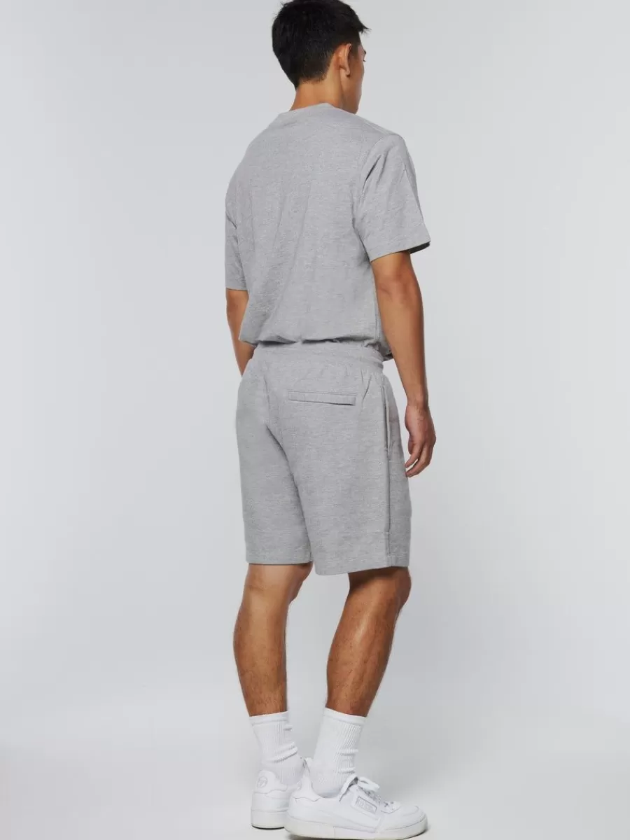 Shorts And Swim>Sergio Tacchini Heritage Logo Short-Heather Grey