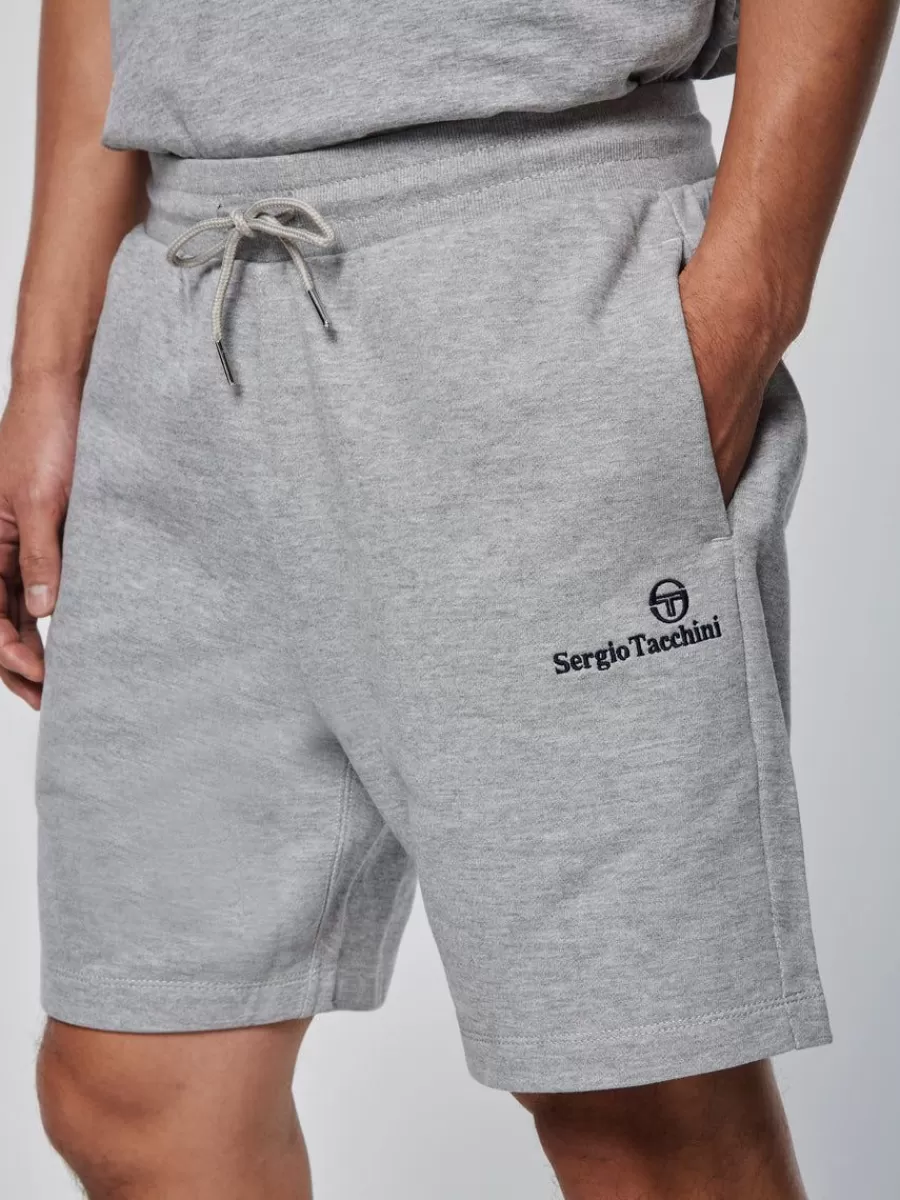 The Essentials>Sergio Tacchini Heritage Logo Short-Heather Grey