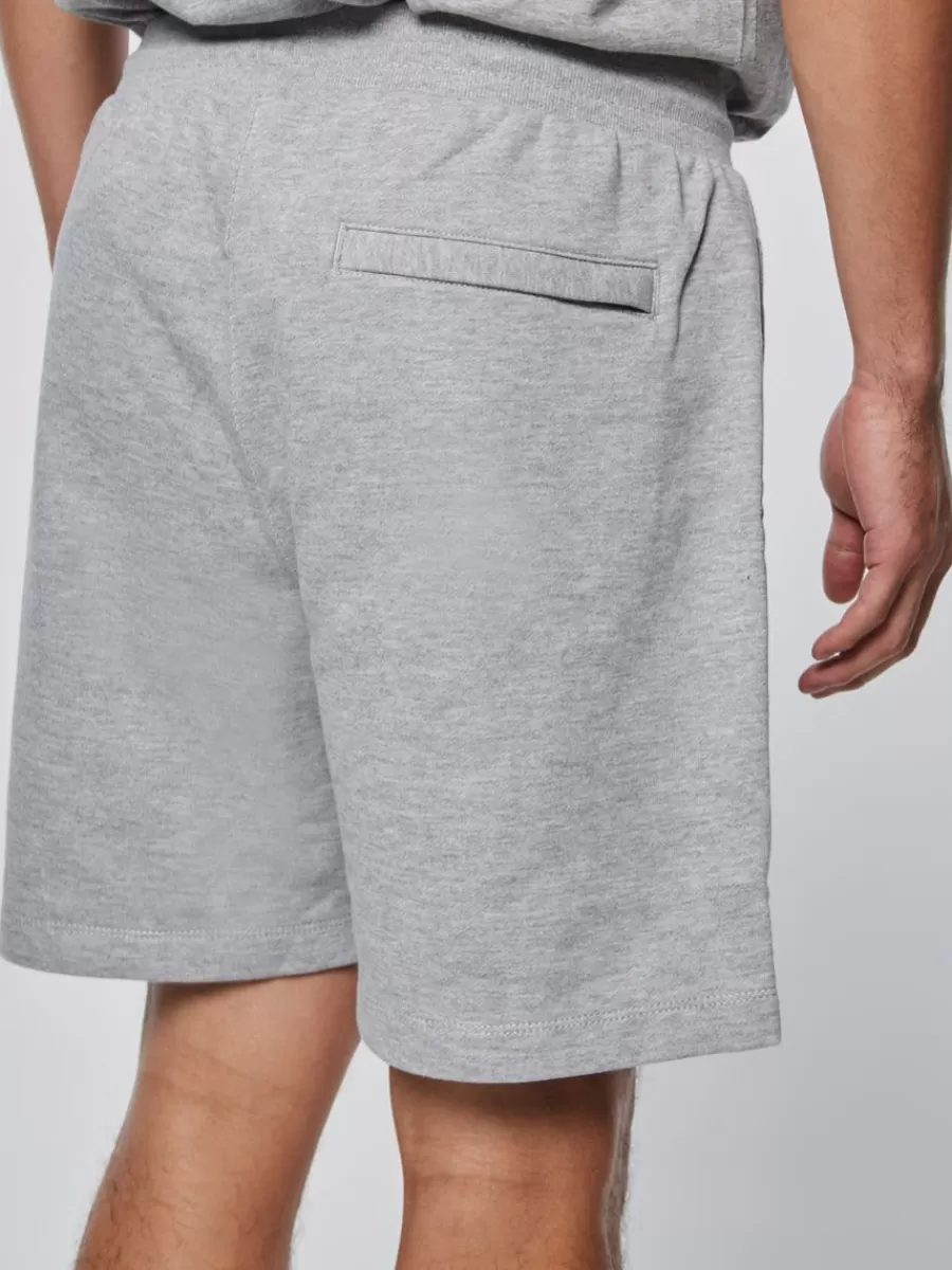 Shorts And Swim>Sergio Tacchini Heritage Logo Short-Heather Grey
