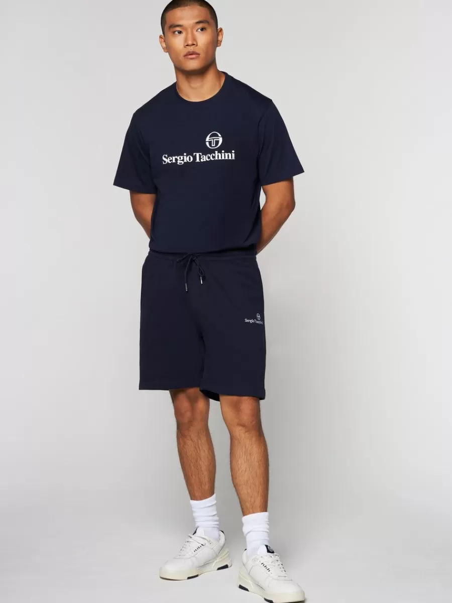 Shorts And Swim>Sergio Tacchini Heritage Short- Maritime Blue