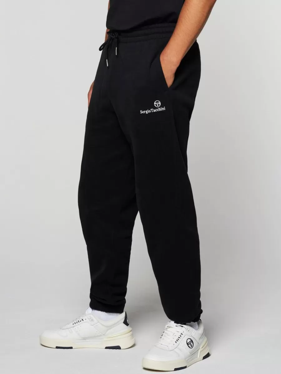 Pants And Sweatpants>Sergio Tacchini Heritage Sweatpant- Black Beauty