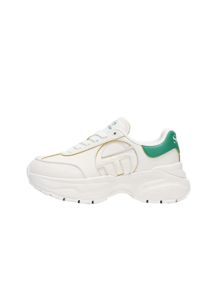 For The Court>Sergio Tacchini La Faccia Sneaker- White/ Multi