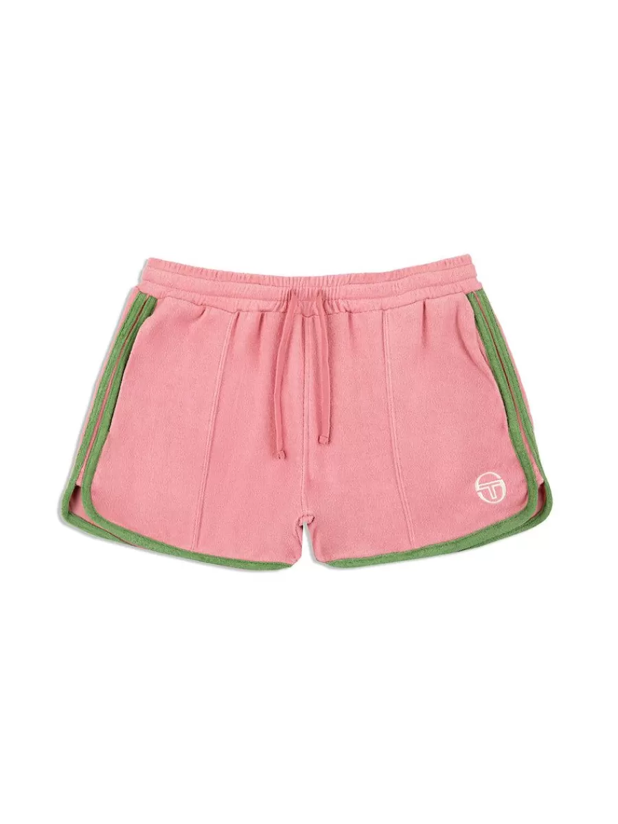 View All>Sergio Tacchini Laura High Waist Short- Wild Rose