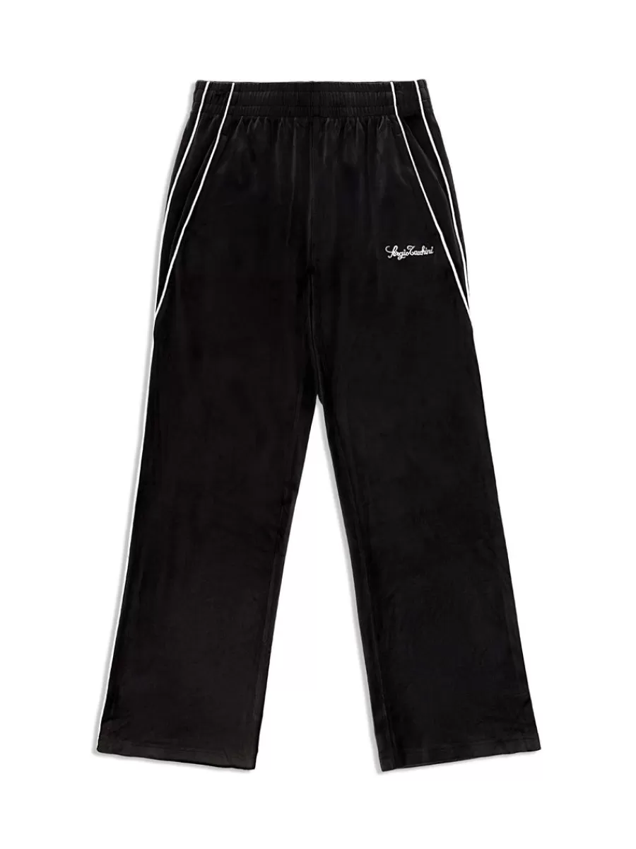 Velour>Sergio Tacchini Mare Velour Pant- Black Beauty