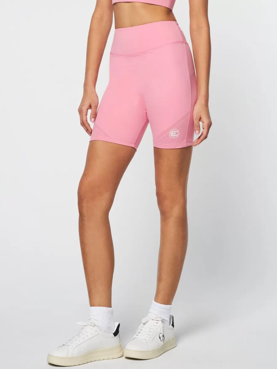 For The Court>Sergio Tacchini Masaci Biker Short- Wild Rose