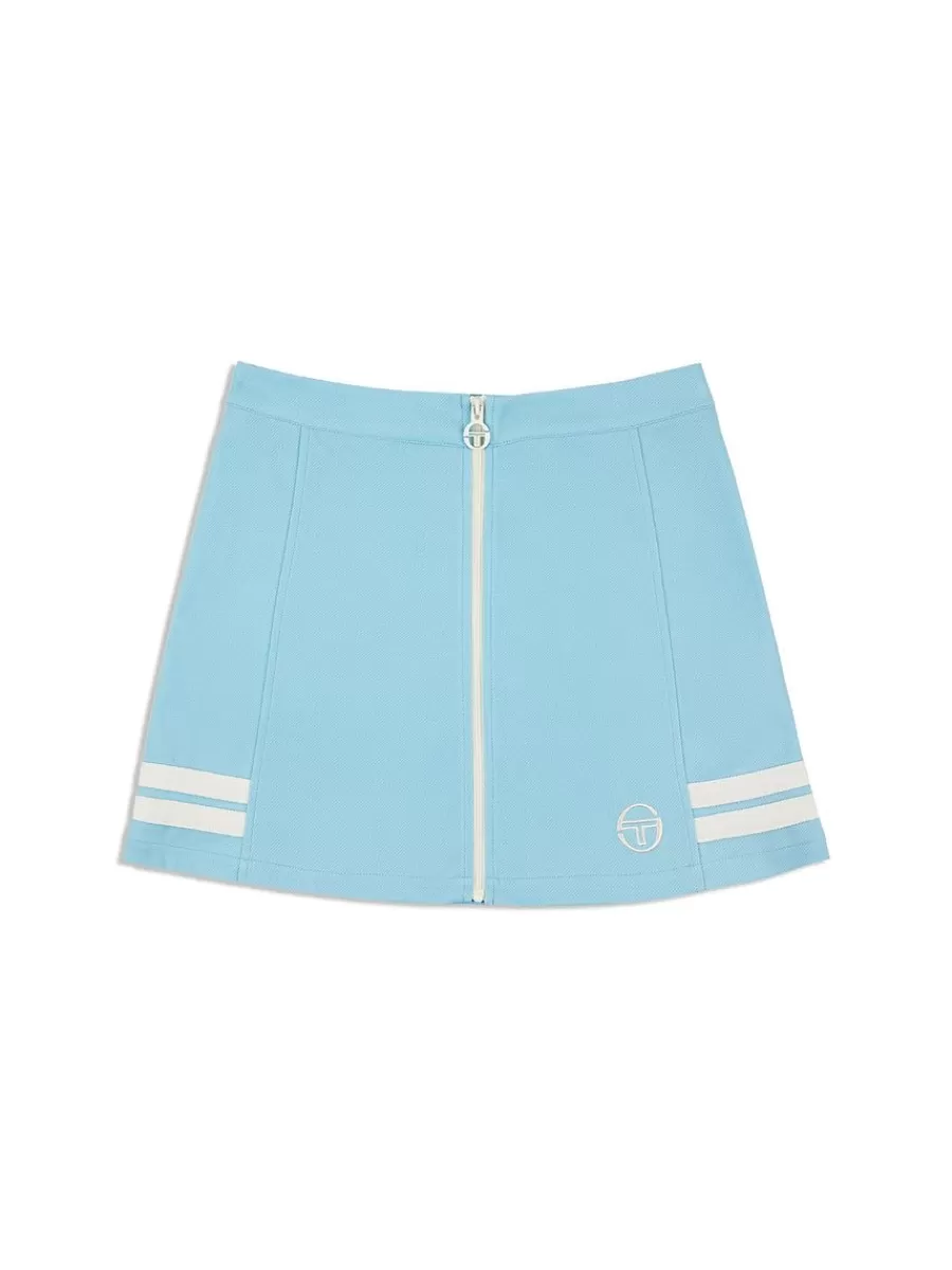 For The Court>Sergio Tacchini Miss Supermac Skirt- Clear Sky