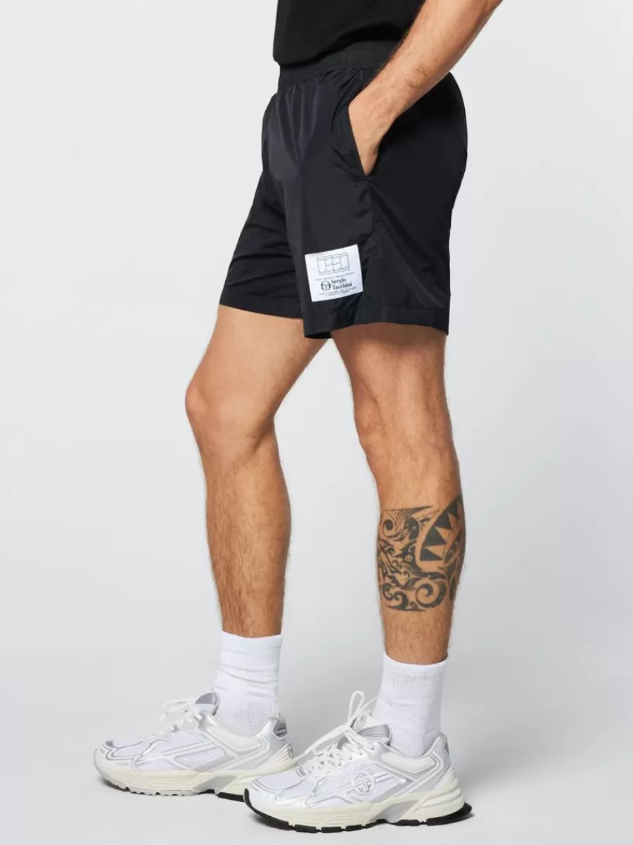 Shorts And Swim>Sergio Tacchini Onda Short- Black Beauty