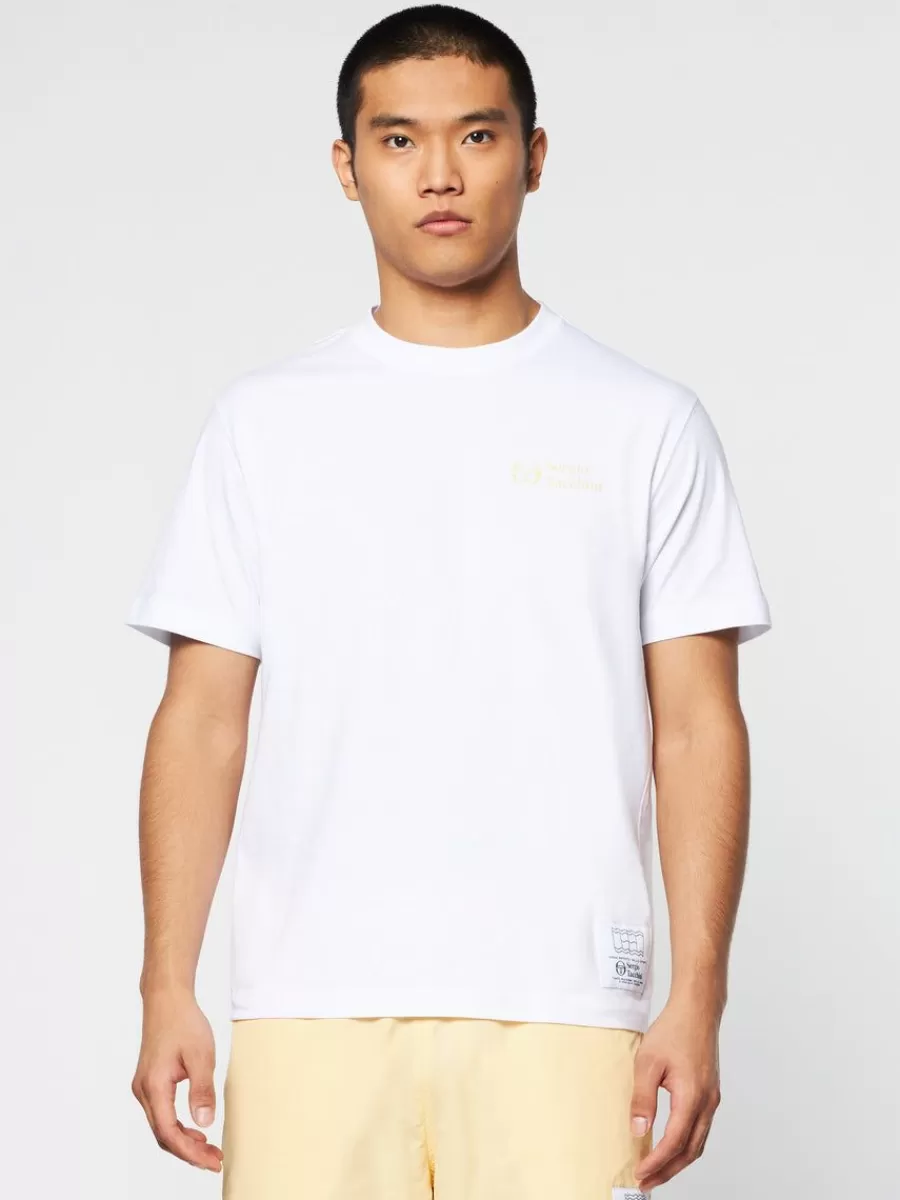 T-Shirts>Sergio Tacchini Onda T-Shirt- Golden Haze