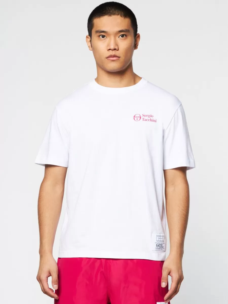 T-Shirts>Sergio Tacchini Onda T-Shirt- Jazzy