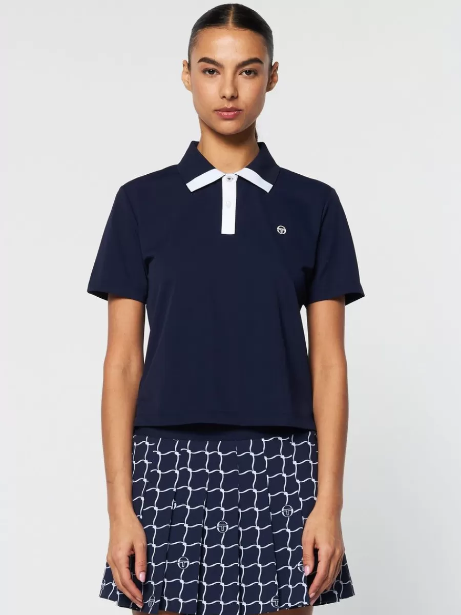 Tops And Sports Bras>Sergio Tacchini Orazio Polo-Maritime Blue