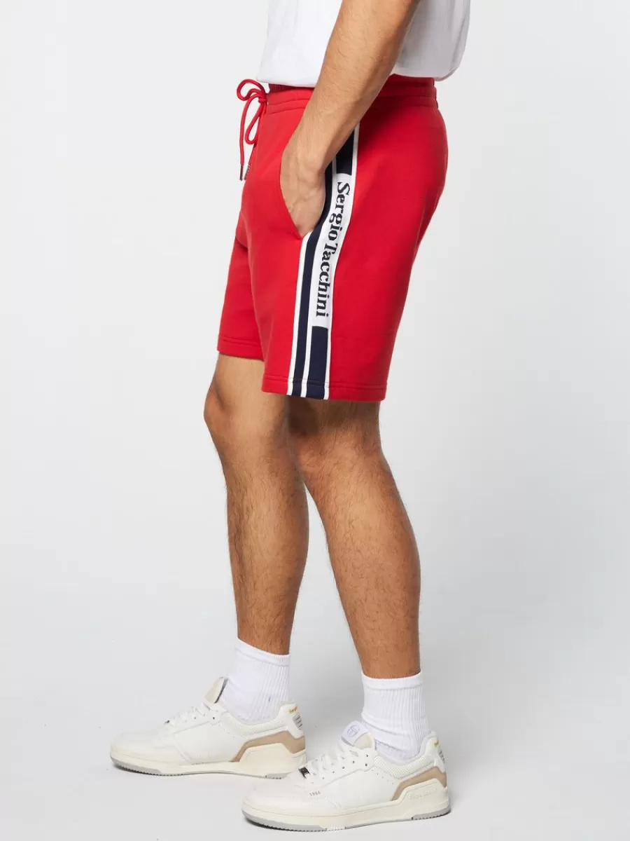 Shorts And Swim>Sergio Tacchini Pereto Tape Short- Adrenaline Rush