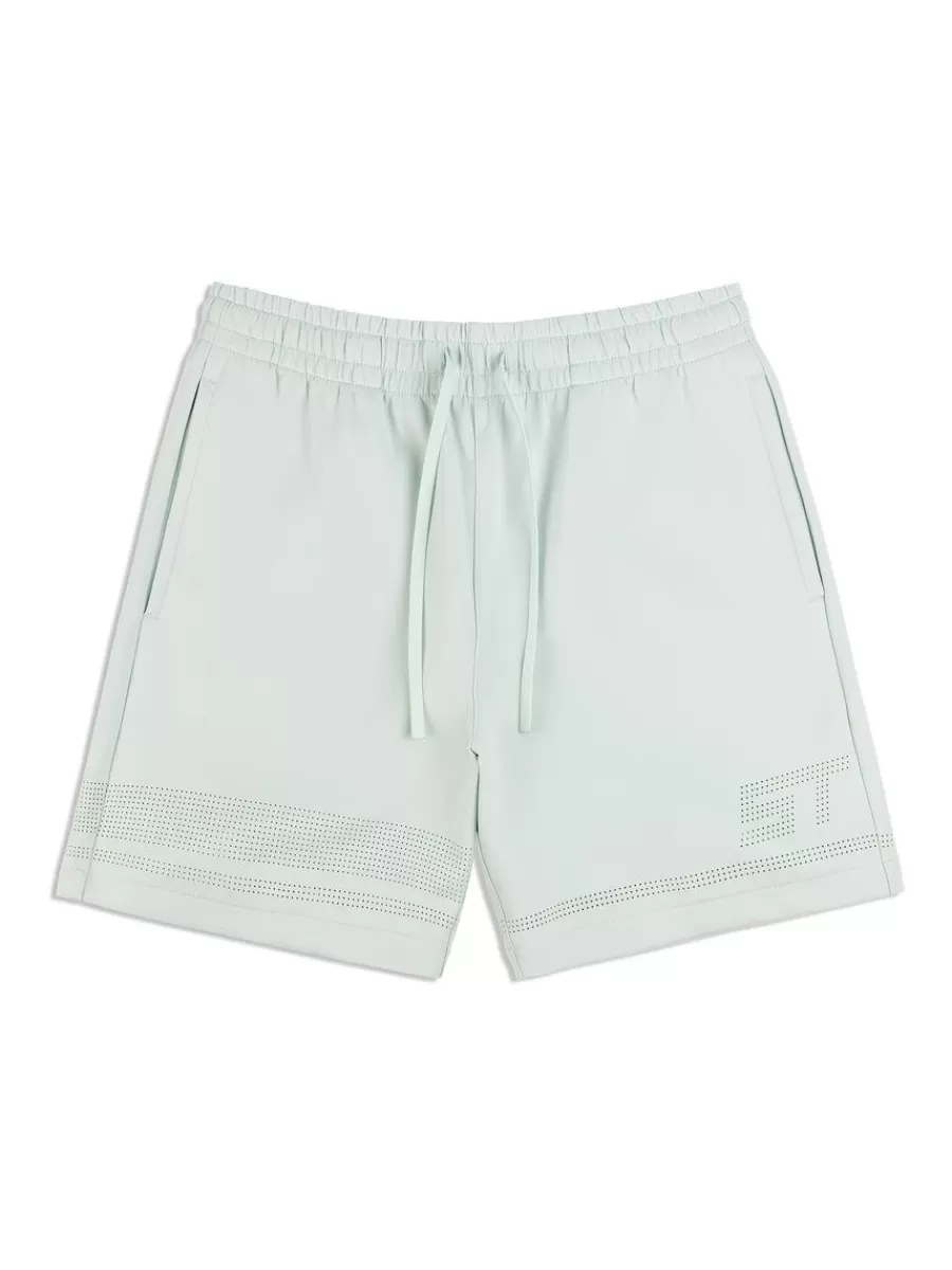 Shorts And Swim>Sergio Tacchini Perforata Short- Surf Spray