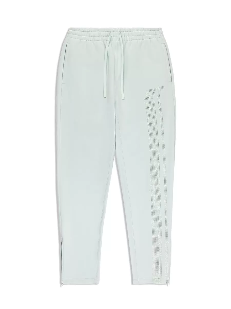 Pants And Sweatpants>Sergio Tacchini Perforata Track Pant- Surf Spray