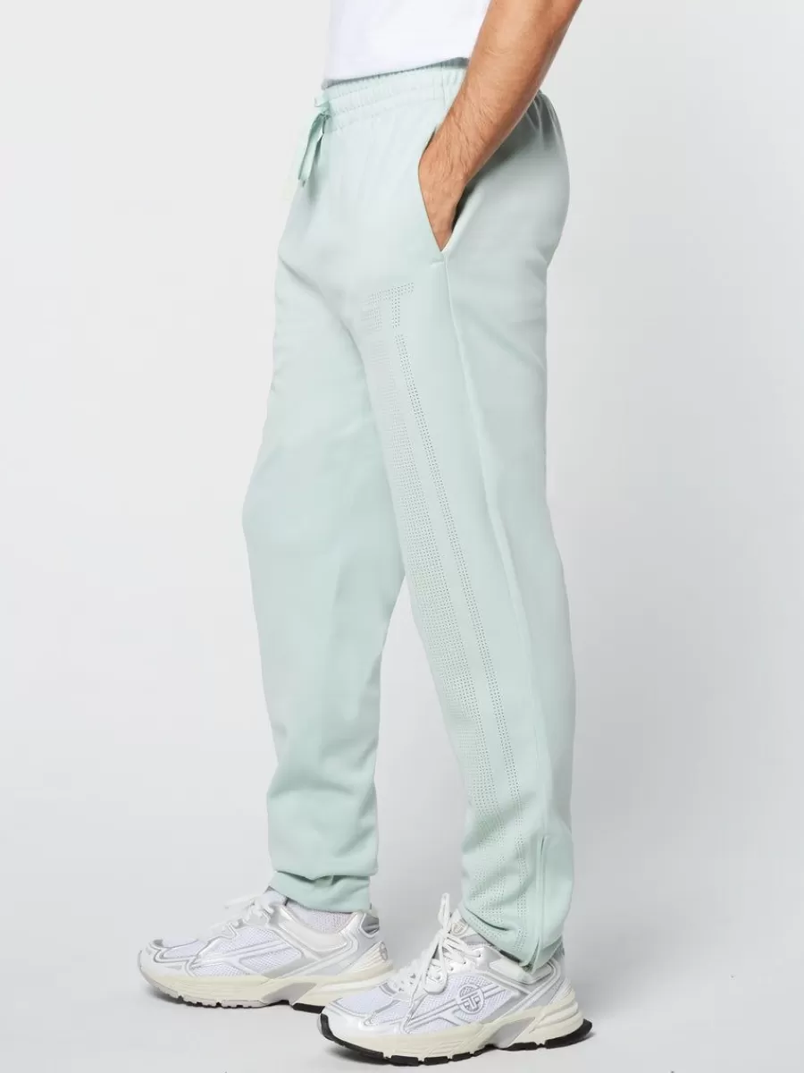 Pants And Sweatpants>Sergio Tacchini Perforata Track Pant- Surf Spray