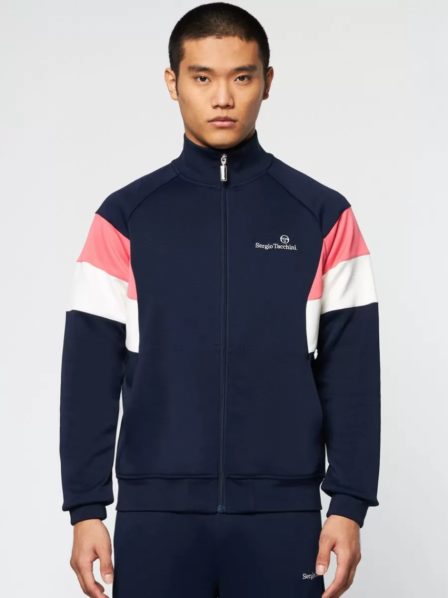 Jackets>Sergio Tacchini Pero Track Jacket Archivio- Maritime Blue