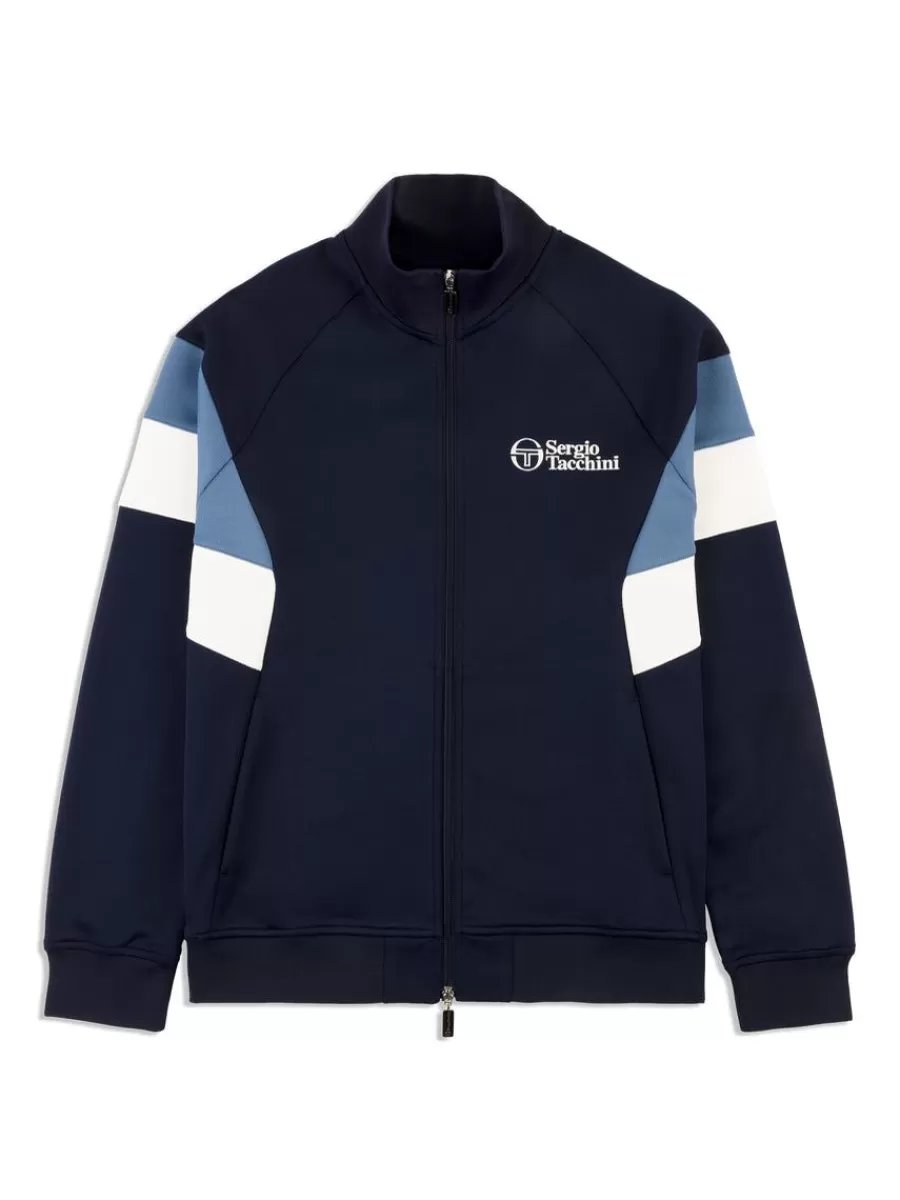 Jackets>Sergio Tacchini Pero Track Jacket- Maritime Blue