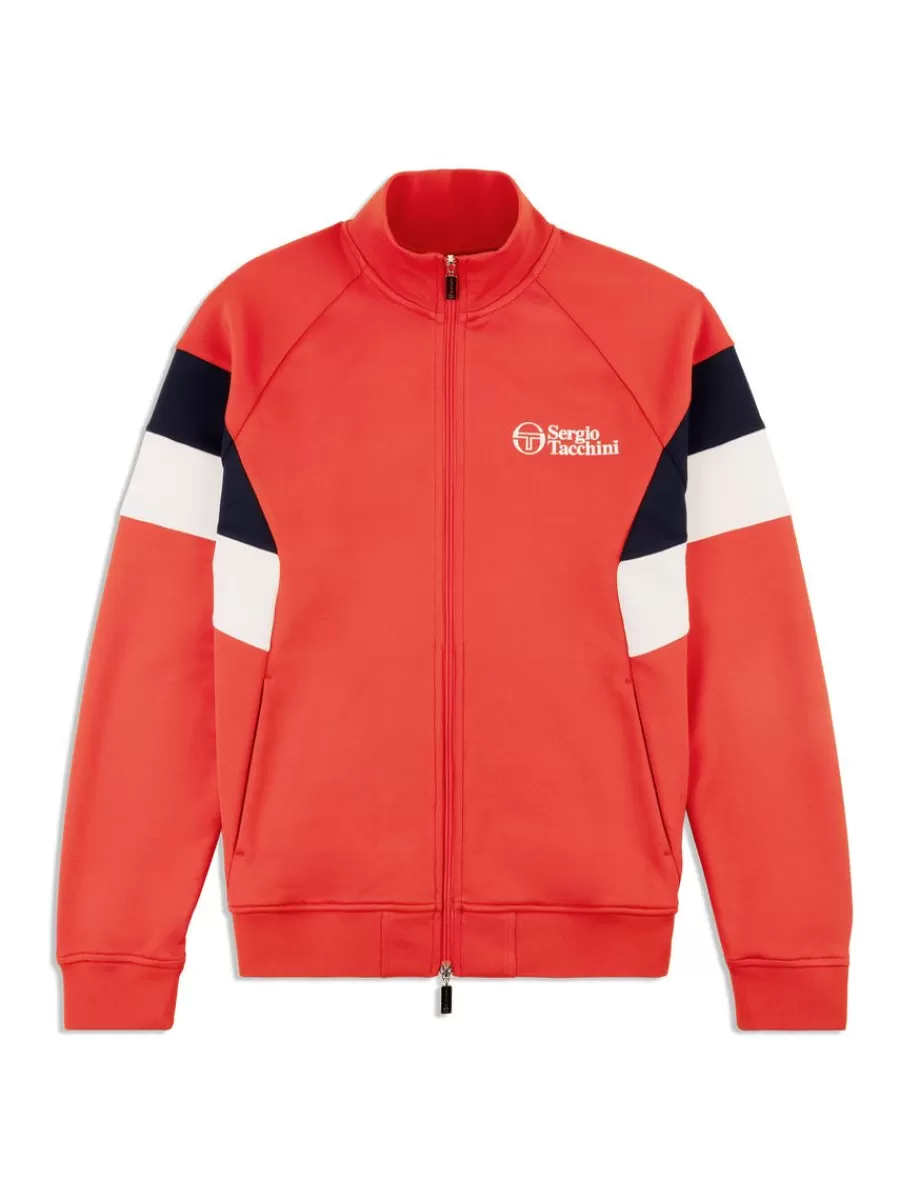 Jackets>Sergio Tacchini Pero Track Jacket- Poinciana