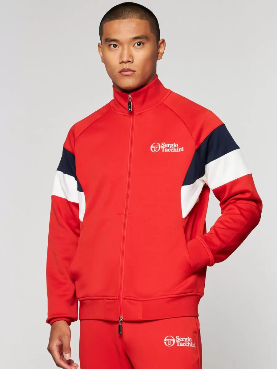 Jackets>Sergio Tacchini Pero Track Jacket- Poinciana