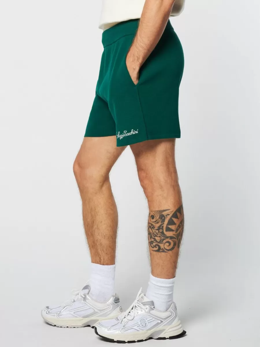 Matching Separates>Sergio Tacchini Roselli Knit Short- Evergreen
