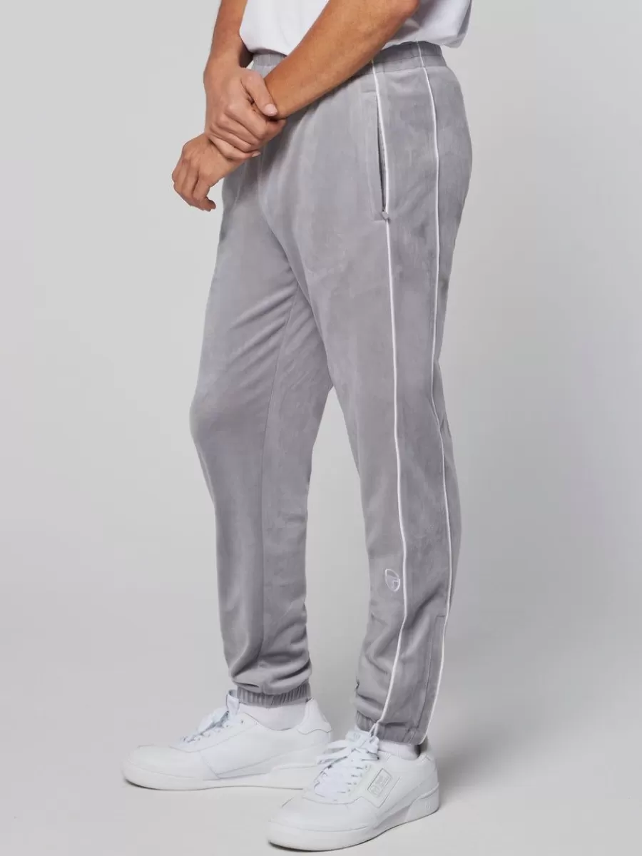 Velour>Sergio Tacchini Sovana Velour Track Pant- Sleet