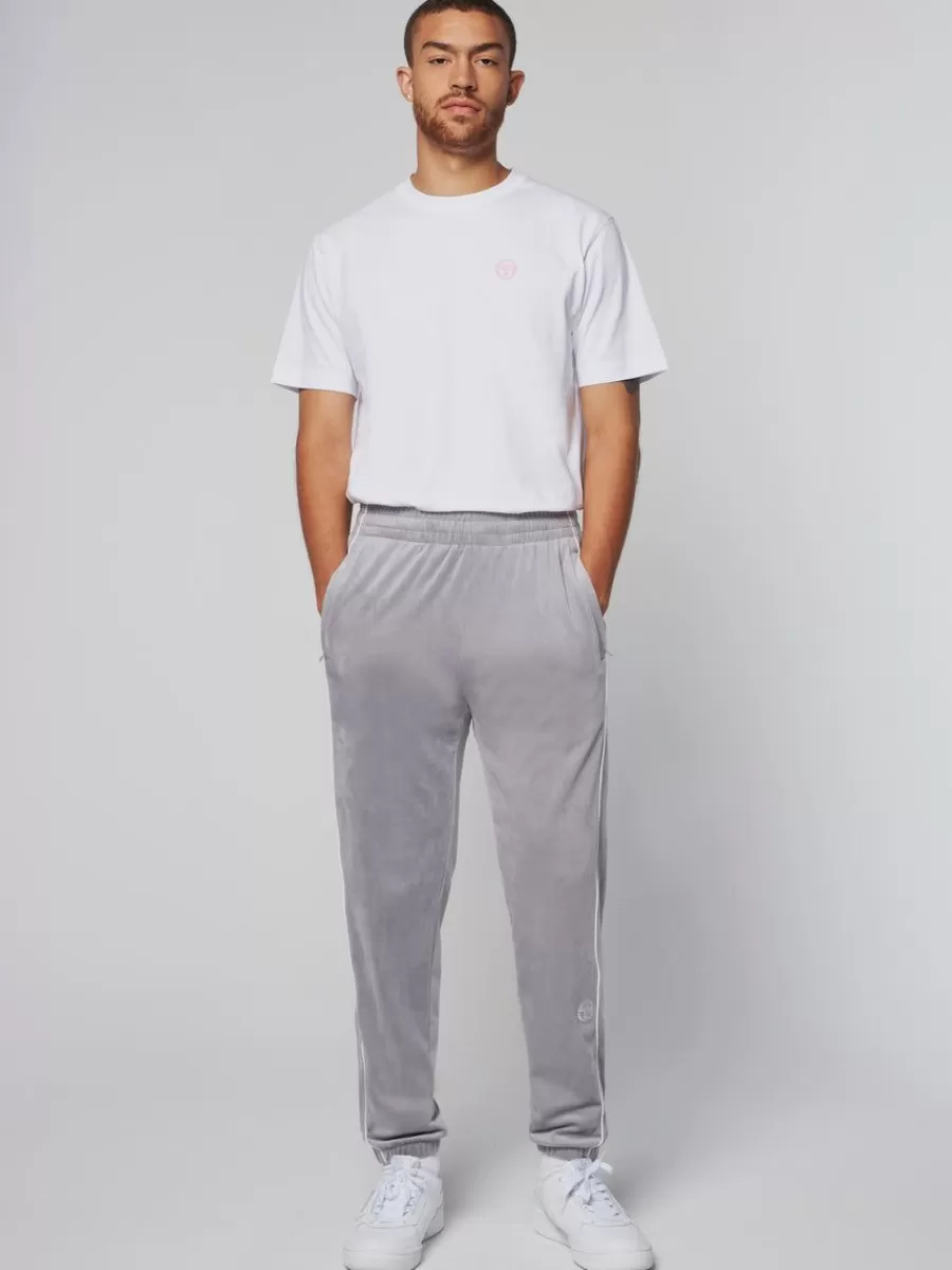 Velour>Sergio Tacchini Sovana Velour Track Pant- Sleet