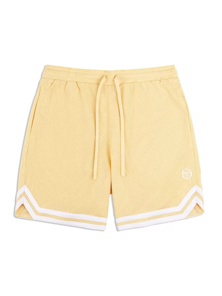 Matching Separates>Sergio Tacchini Spazio Banda Mesh Short- Golden Haze