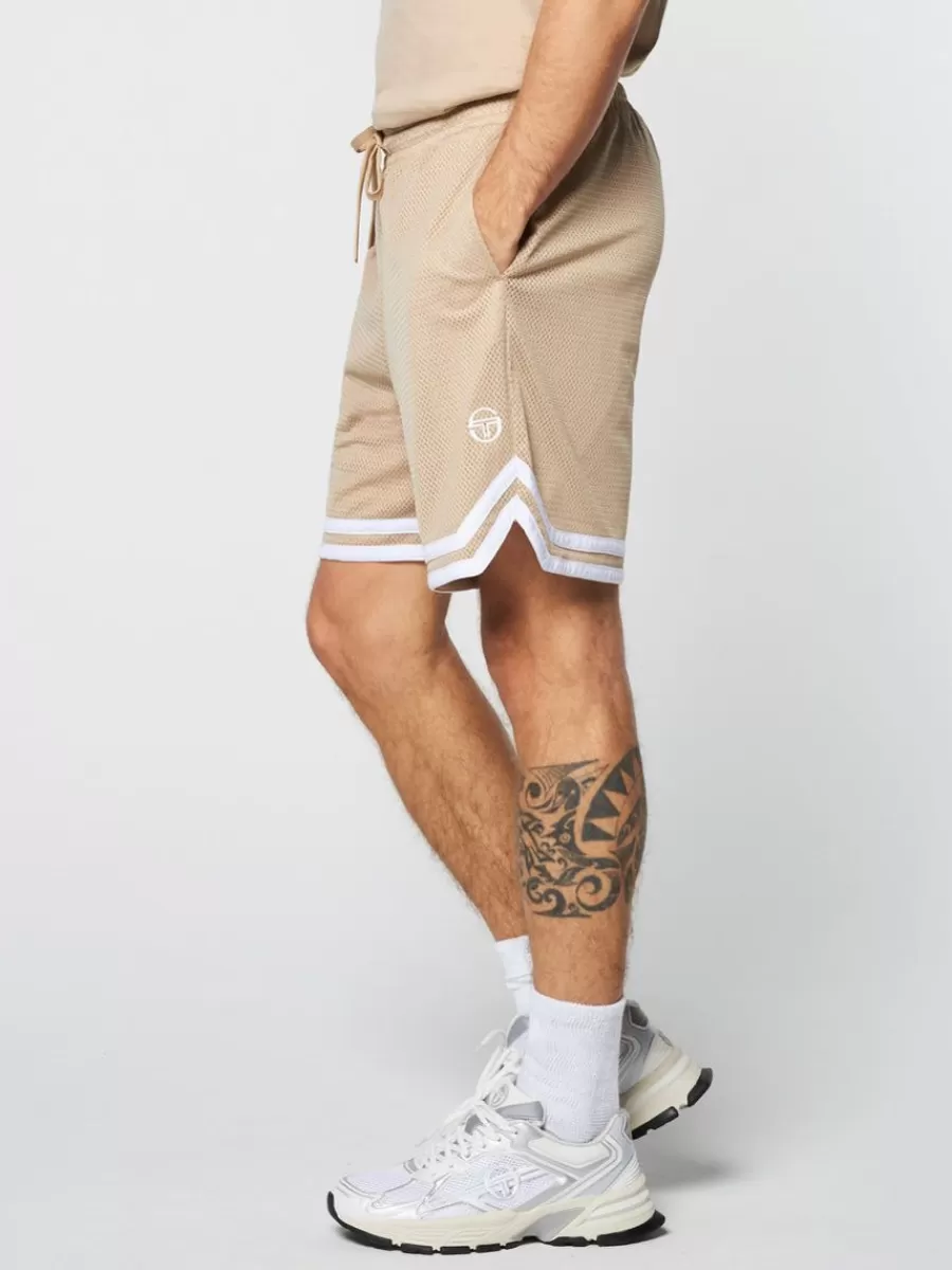 Matching Separates>Sergio Tacchini Spazio Banda Mesh Short- Humus