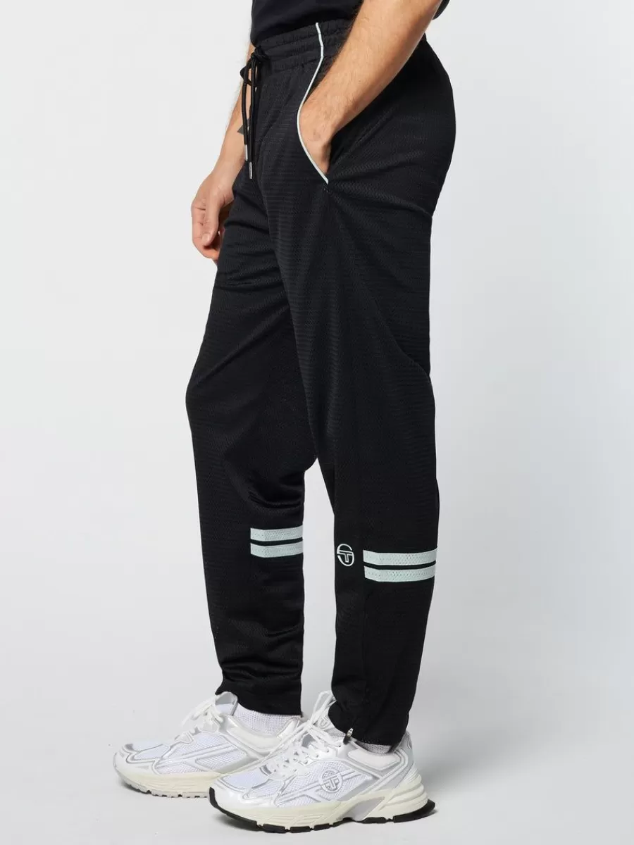 Pants And Sweatpants>Sergio Tacchini Spazio Dallas Track Pant- Black Beauty