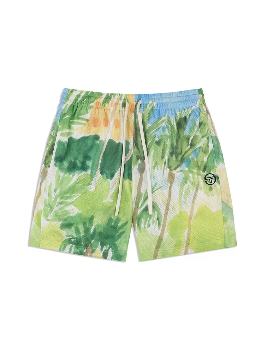 Matching Separates>Sergio Tacchini Spazio Shorts- Multi Print