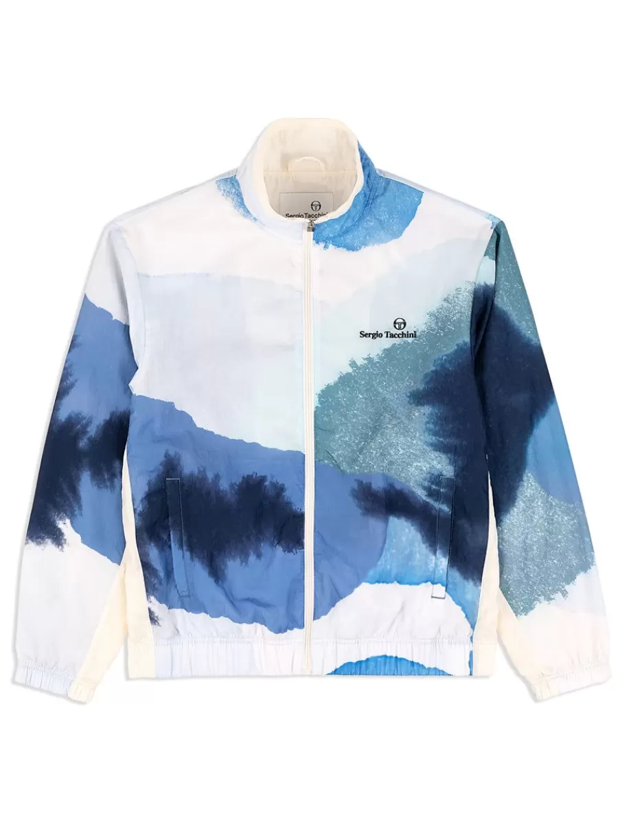 Jackets>Sergio Tacchini Spiaggia Track Jacket- Maritime Blue/ Multi