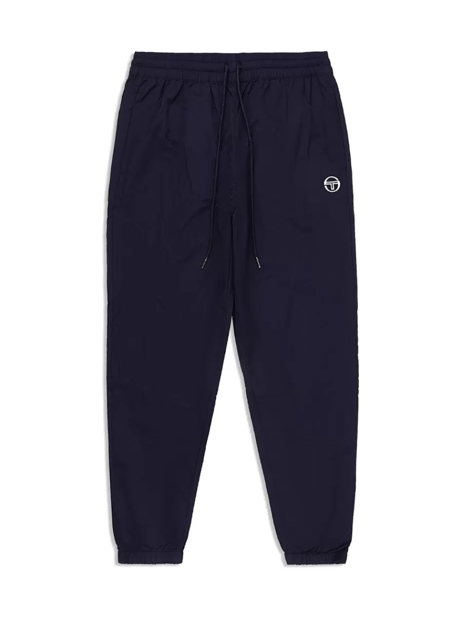 Nylon>Sergio Tacchini Spiaggia Track Pant- Maritime Blue