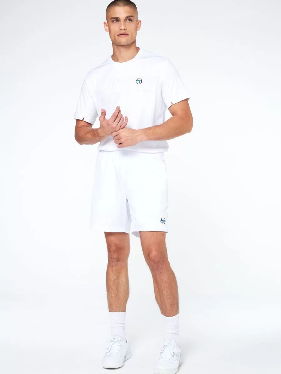 View All>Sergio Tacchini Tcp Shorts-White
