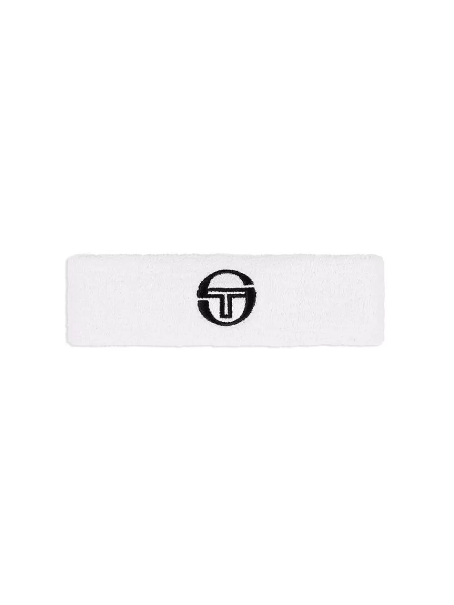 Miscellaneous>Sergio Tacchini Tennis Headband- White