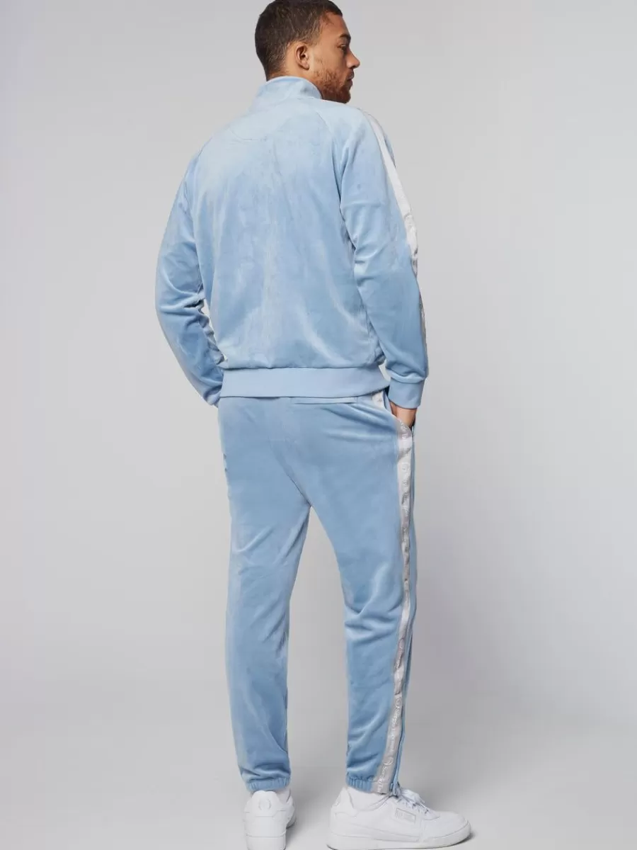 Velour>Sergio Tacchini Tipo Velour Track Jacket- Mountain Spring
