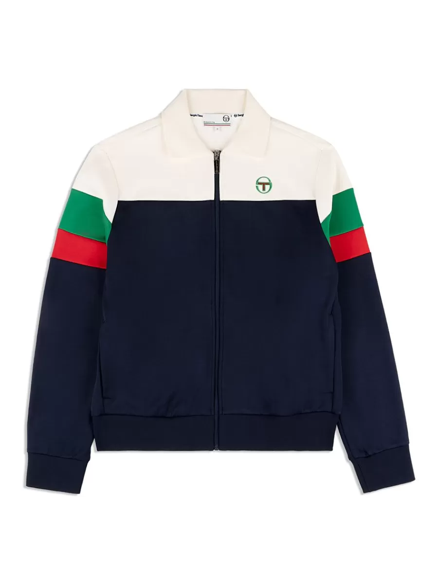 Jackets>Sergio Tacchini Tomme Track Top- Maritime Blue