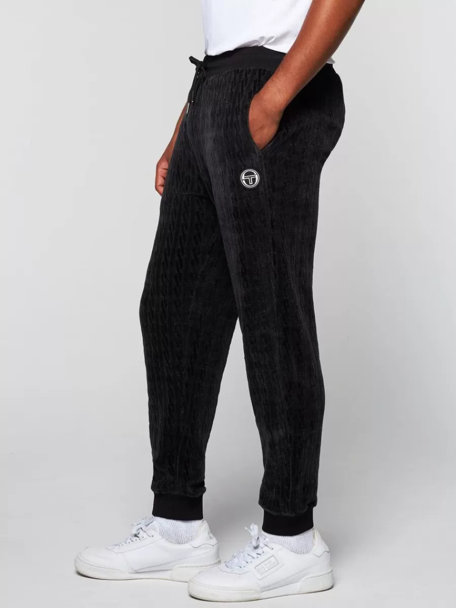Velour>Sergio Tacchini Trento Pant- Black Beauty